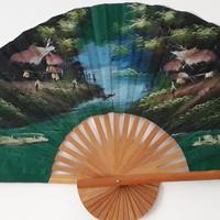 Ventaglio grande da parete