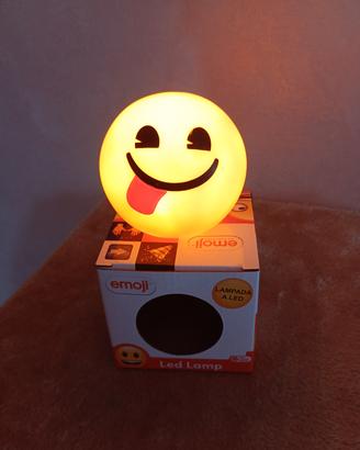 Emoji Lampada Da Cameretta Faccina  Illuminazione 