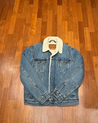 Giubbotto/Jacket Jeans Levi’s Denim Sherpa - S