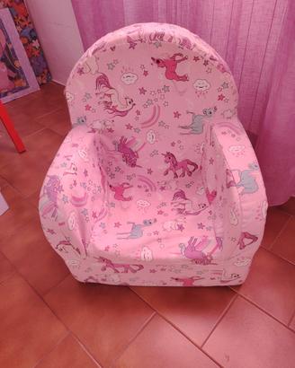 poltroncina bambina come nuova 