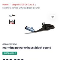 Marmitta espansione vespa px