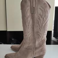 Stivali cameperos texani beige