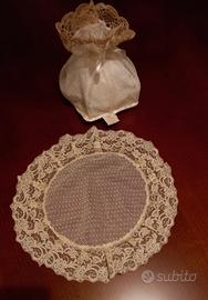 Centrino e sacchetto in tulle