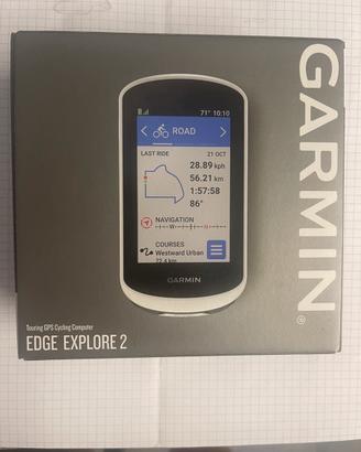 GPS cycling computer garmin edge esplorer 2