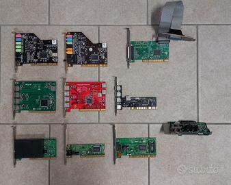 Schede Complementari, Video, Ethernet, USB, Audio