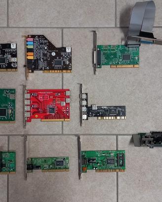 Schede Complementari, Video, Ethernet, USB, Audio