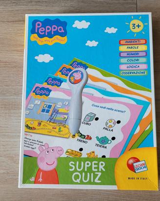 Gioco elettronico Super Quiz Peppa Pig Lisciani