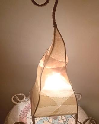 Lampada da terra artigianale