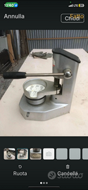 2 Presse per hamburger diam13 e 18 cm