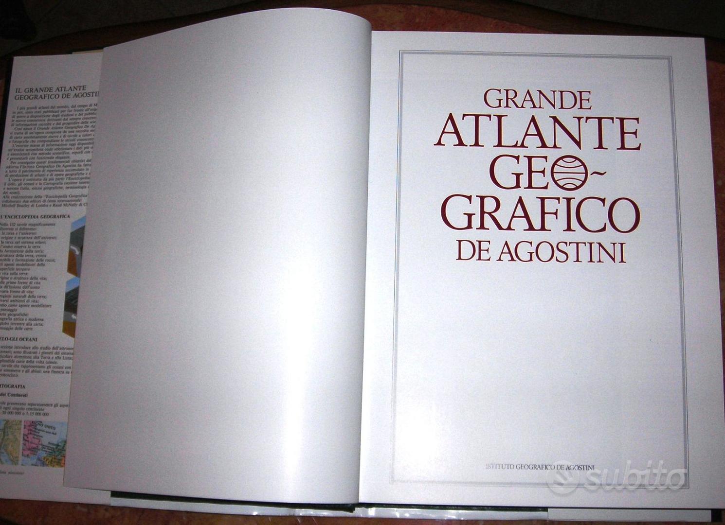 Atlante Geografico De Agostini - Libri e Riviste In vendita a Torino