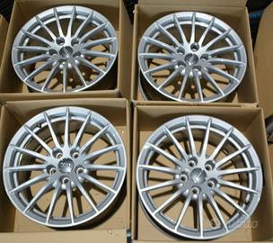 4 cerchi lega audi a4 a5 a6 q2 q3 q5 r17 lt4583