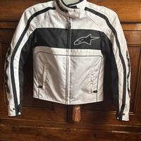 Giacca moto donna Alpinestars  e casco SHARK SX