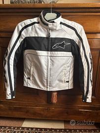 Giacca moto donna Alpinestars  e casco SHARK SX
