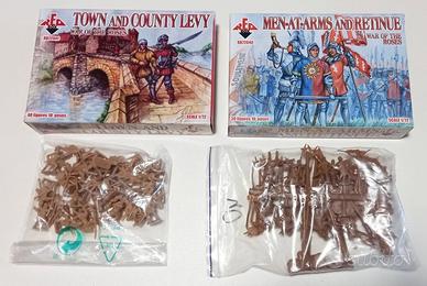 Soldatini REDBOX 1/72 - COUNTY LEVY + RETINUE