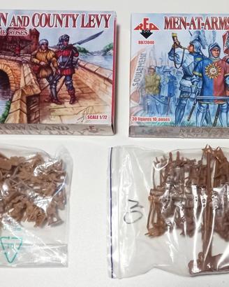 Soldatini REDBOX 1/72 - COUNTY LEVY + RETINUE