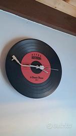 Orologio da parete a giradischi Vinile NUOVO