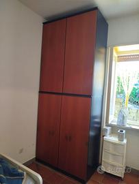Armadio legno 110 x 280 cm