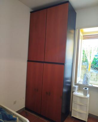 Armadio legno 110 x 280 cm