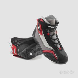 Scarpe moto Forma Genesis grigio rosso