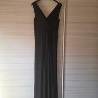 Abito donna lungo nero "Sandro Ferrone" elegante