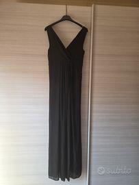 Abito donna lungo nero "Sandro Ferrone" elegante