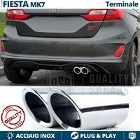 TERMINALI di Scarico Ford FIESTA ST MK7 CROMATI