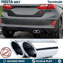 TERMINALI di Scarico Ford FIESTA ST MK7 CROMATI