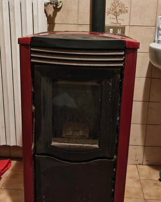 Stufa a pellet Dal Zotto modello SILVIA 
