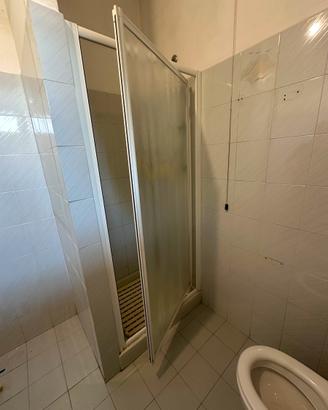Porta per doccia vetro piumato 1 anta