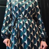 Vestito donna con cintura abbinata