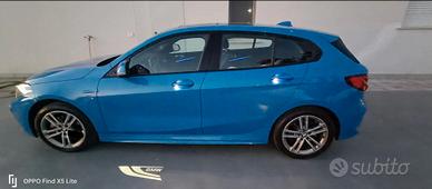 BMW 118i M Sport Misano Blue Tetto Pan. + Gancio 