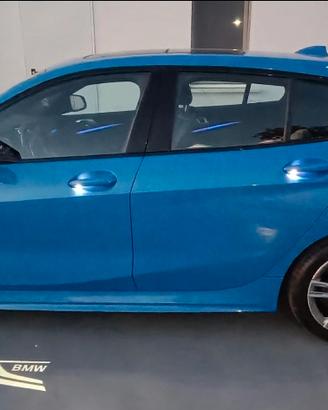 BMW 118i M Sport Misano Blue Tetto Pan. + Gancio 