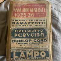 Touring Club Italiano – Annuario Generale 1925