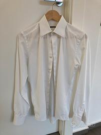Camicia Xacus bianca cotone taglia 38 slim fit