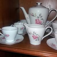 Servio da caffè in porcellana 