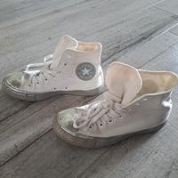 Converse All star bianco e grigio