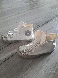 Converse All star bianco e grigio