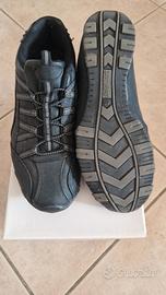 Scarpe sportive donna 39/40 nere slip-on