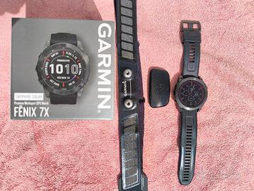 Garmin Fenix 7X Sapphire 51mm+fascia cardio 