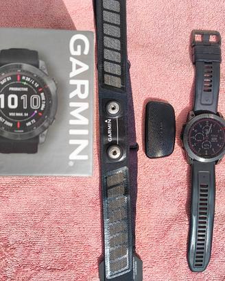Garmin Fenix 7X Sapphire 51mm+fascia cardio 