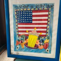 Serigrafia con tocchi di colore donzelli
