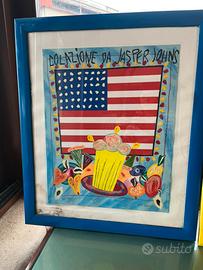 Serigrafia con tocchi di colore donzelli