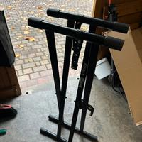 Cavalletto per tastiera, consolle, strumenti,
