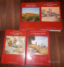 LOTTO 4 VOLUMI BIBLIOTECA DI ROMA NEWTON