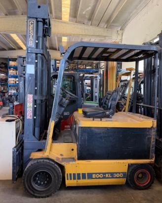 Carrello elevatore elettrico Cesab 30 quintali usa