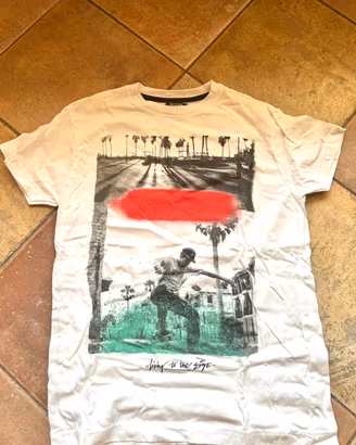 Lotto 2 T-Shirt INSIDE uomo-Taglia S/XS Streetwear