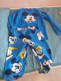 Pigiamino in pile Topolino Original Marines