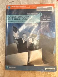 “La letteratura ieri,oggi,domani”-volume 3