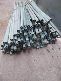 canne tutori orto giardino vigneto in plastica 