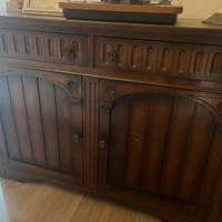 Credenza bassa in legno, anni 60 70